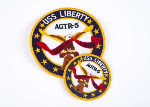 USS Liberty Patch (Size Comparison)