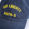 USS Liberty Golf Cap (Navy) - Image 2