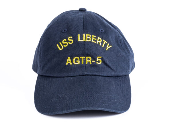 USS Liberty Golf Cap (Navy) - Image 4