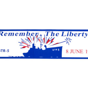 USS Liberty Bumper Sticker