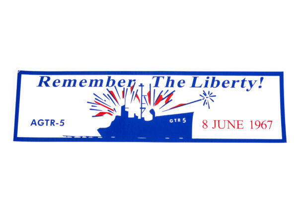 USS Liberty Bumper Sticker