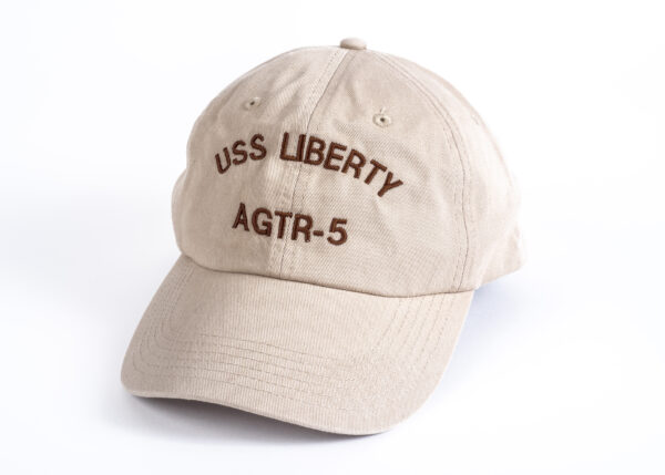 USS Liberty Golf Cap (Beige)